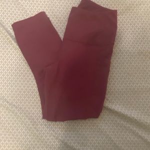 Mauve leggings, size small